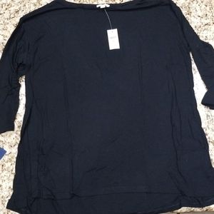 Gap three quarter sleeve shirt